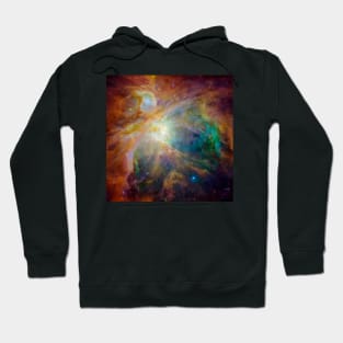 Orion Nebula Interstellar Galaxy Stars Hoodie